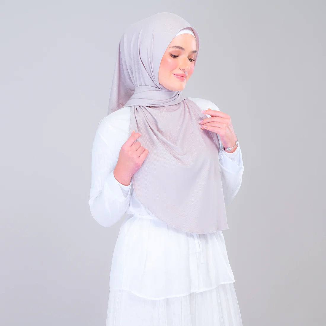 Instant Tag n' Go Butterfly | Ribbed Jersey in Taupe