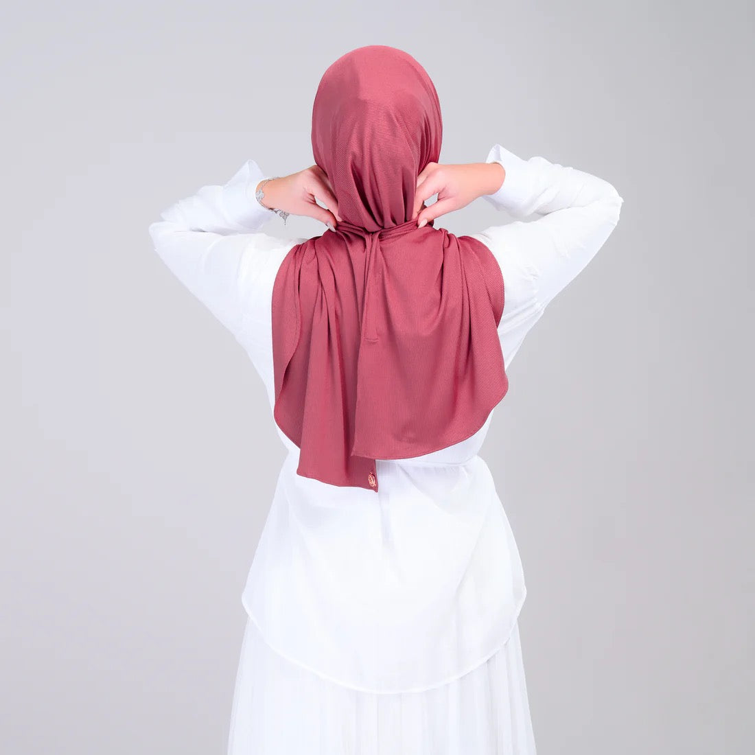 Instant Tag n' Go Butterfly | Ribbed Jersey in Deep Raspberry