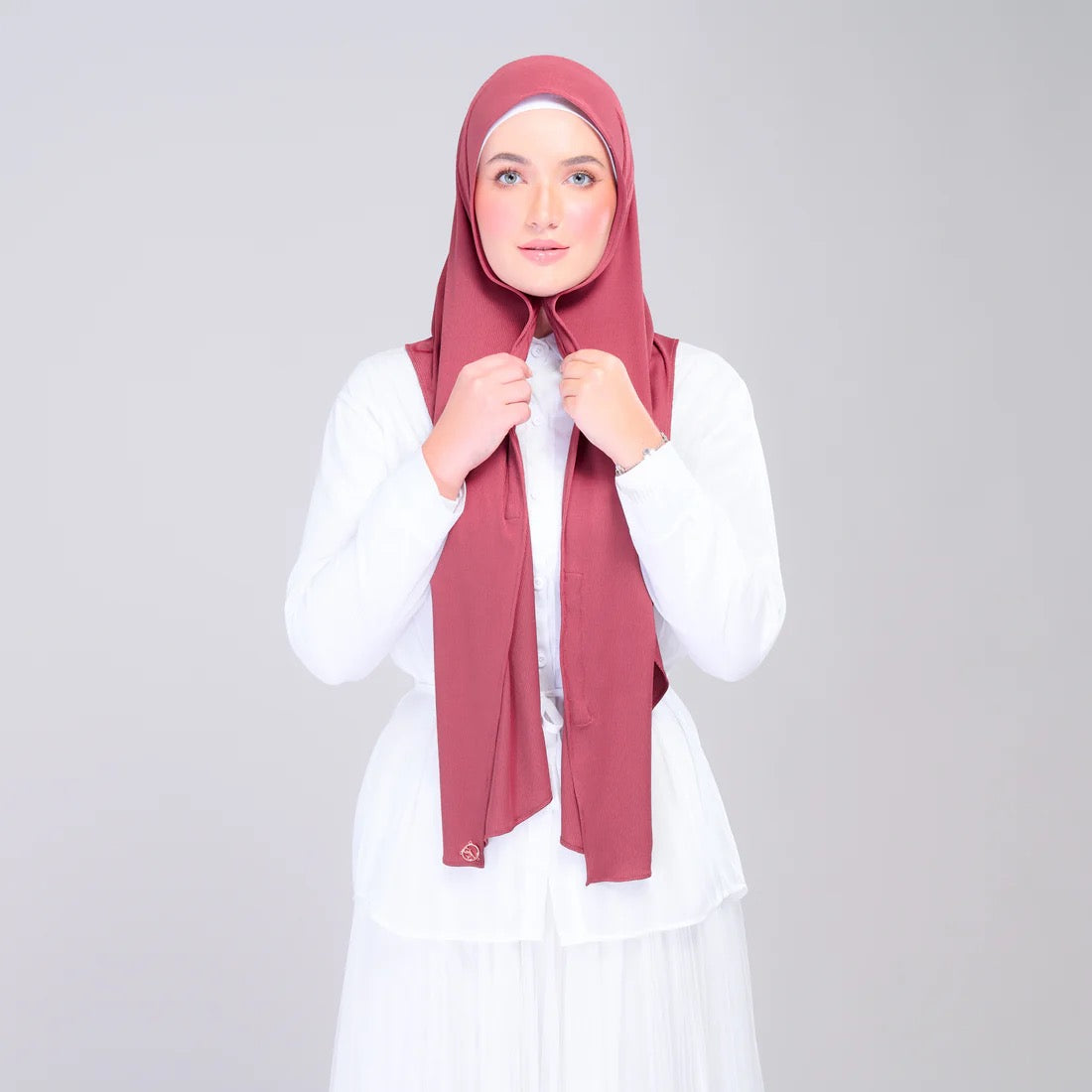 Instant Tag n' Go Butterfly | Ribbed Jersey in Deep Raspberry