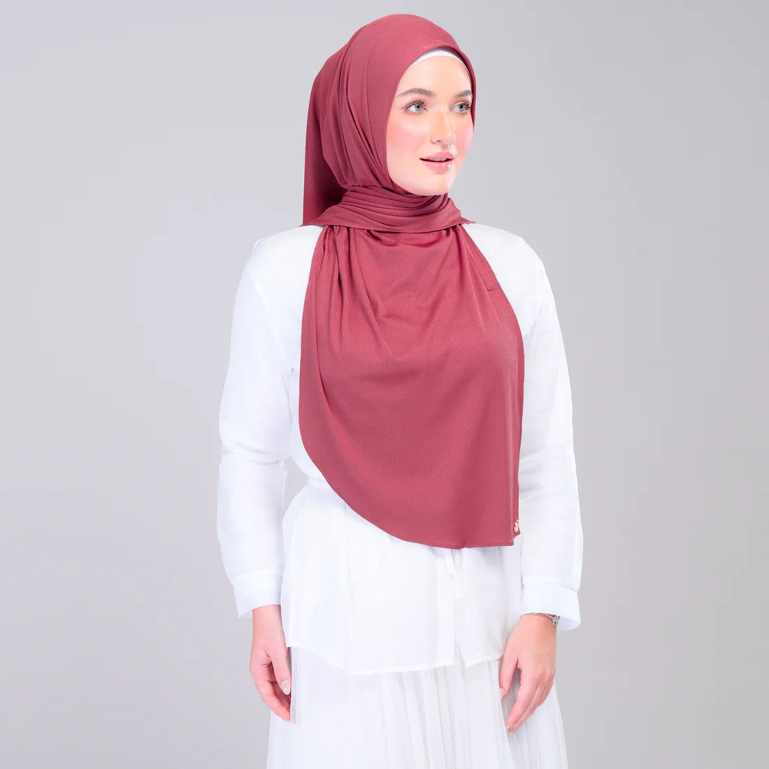 Instant Tag n' Go Butterfly | Ribbed Jersey in Deep Raspberry