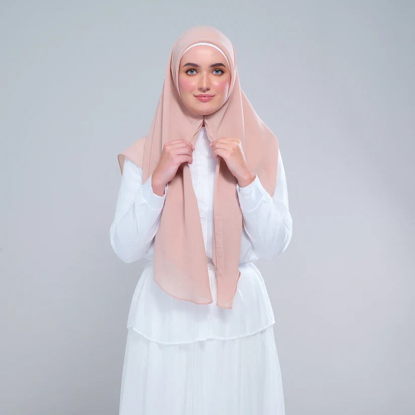 Instant Square Tag n' Go | Cotton Voile in Summer Blush