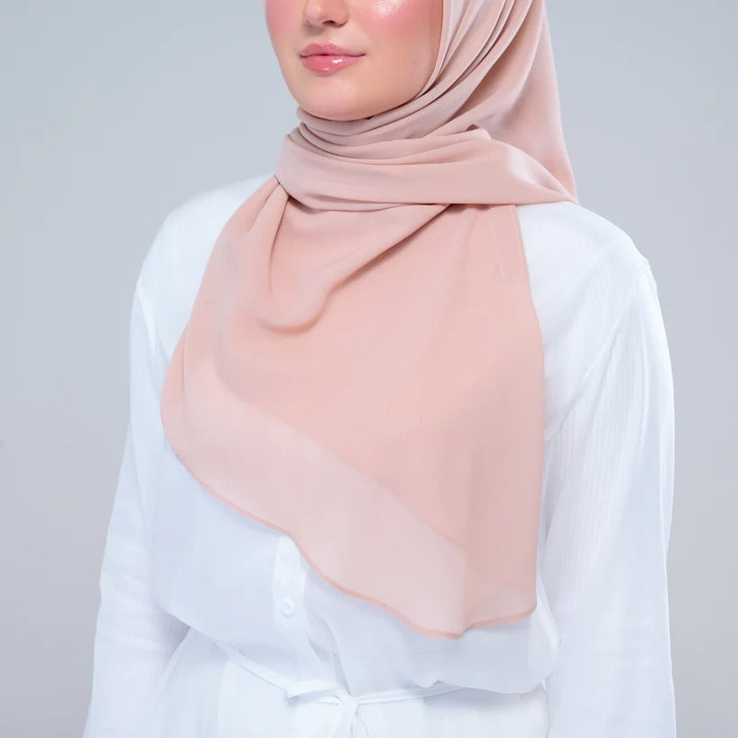 Instant Square Tag n' Go | Cotton Voile in Summer Blush
