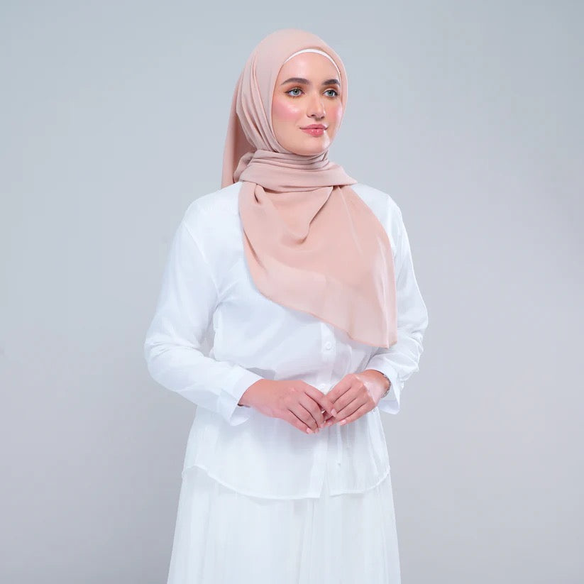 Instant Square Tag n' Go | Cotton Voile in Summer Blush