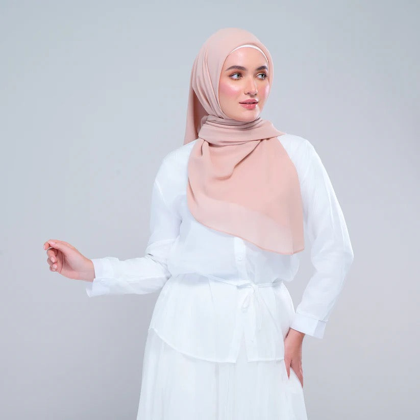 Instant Square Tag n' Go | Cotton Voile in Summer Blush