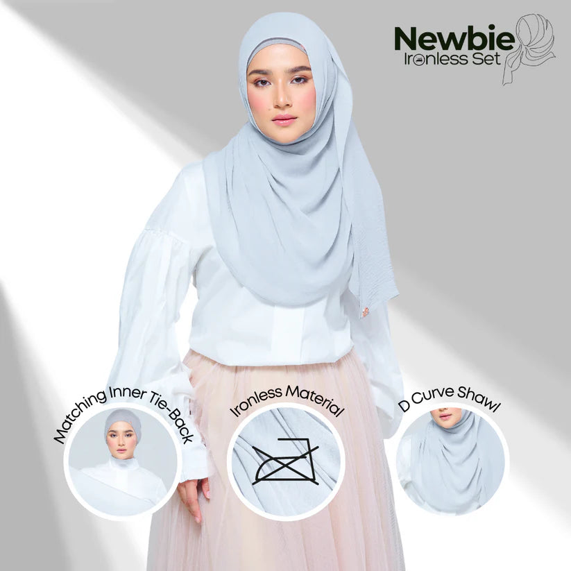 Newbie Ironless Set in Light Grey