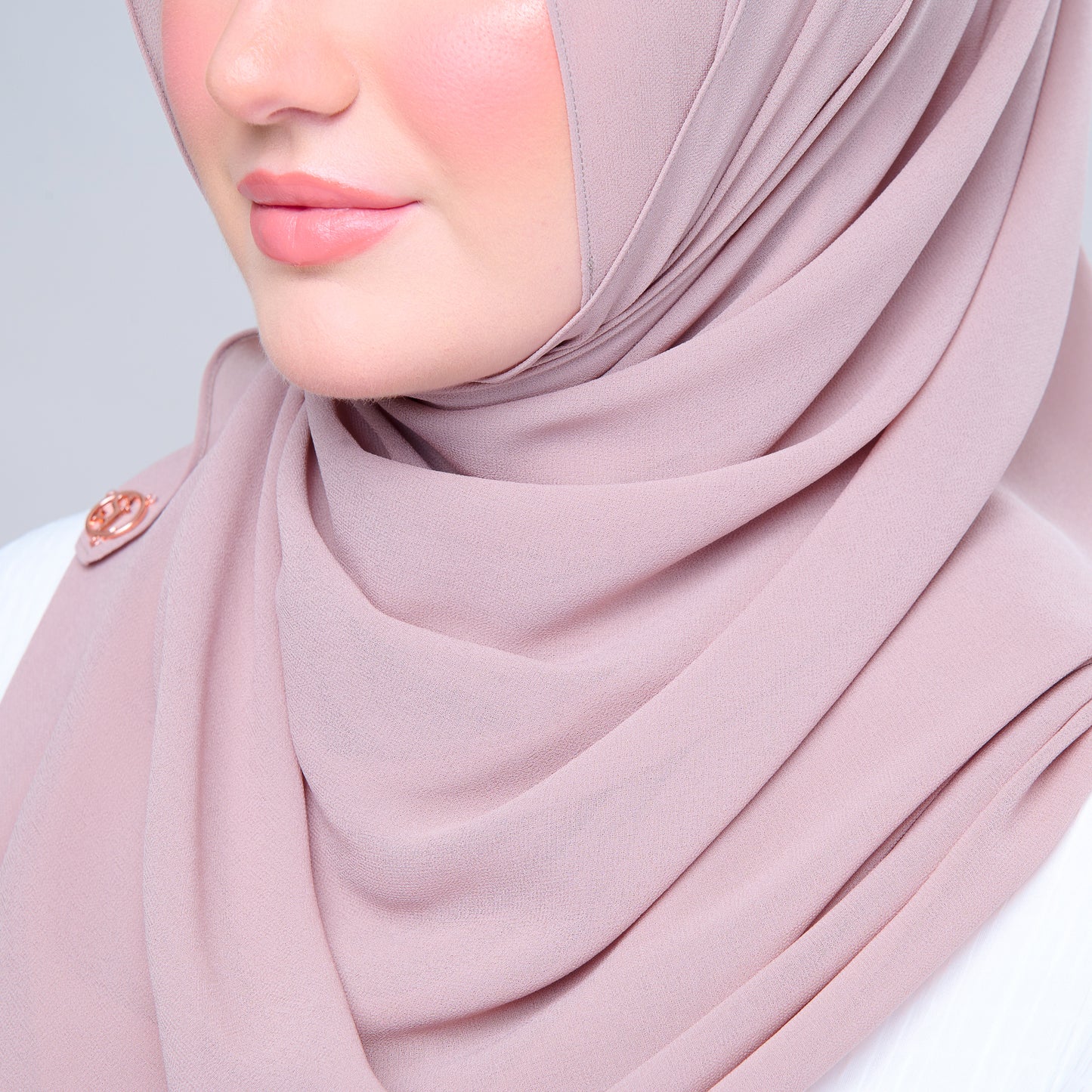 Semi Instant ikat in Rose Latte
