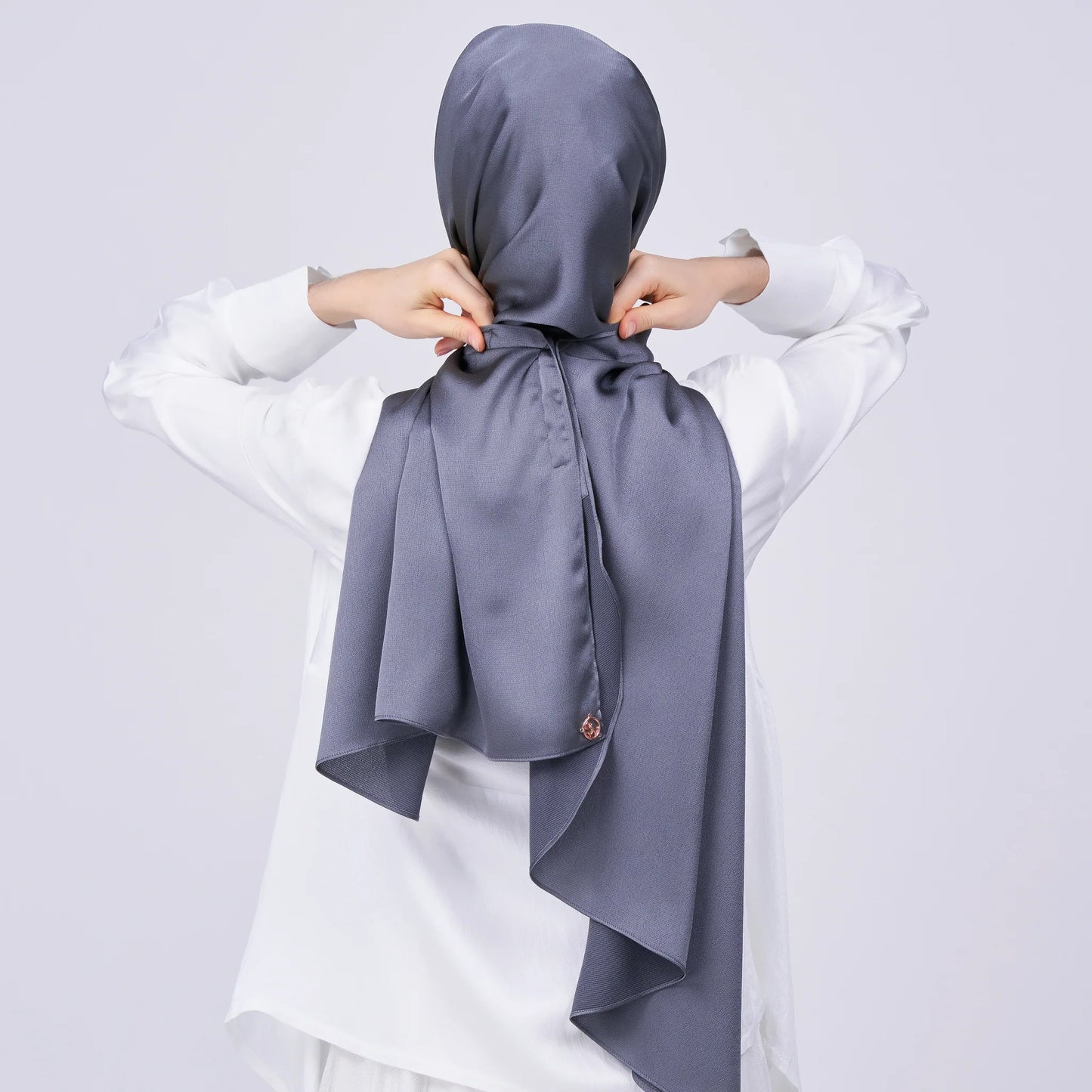 Instant Tag & Go Butterfly | Satin Bulle in Ebony Grey | Batch 1