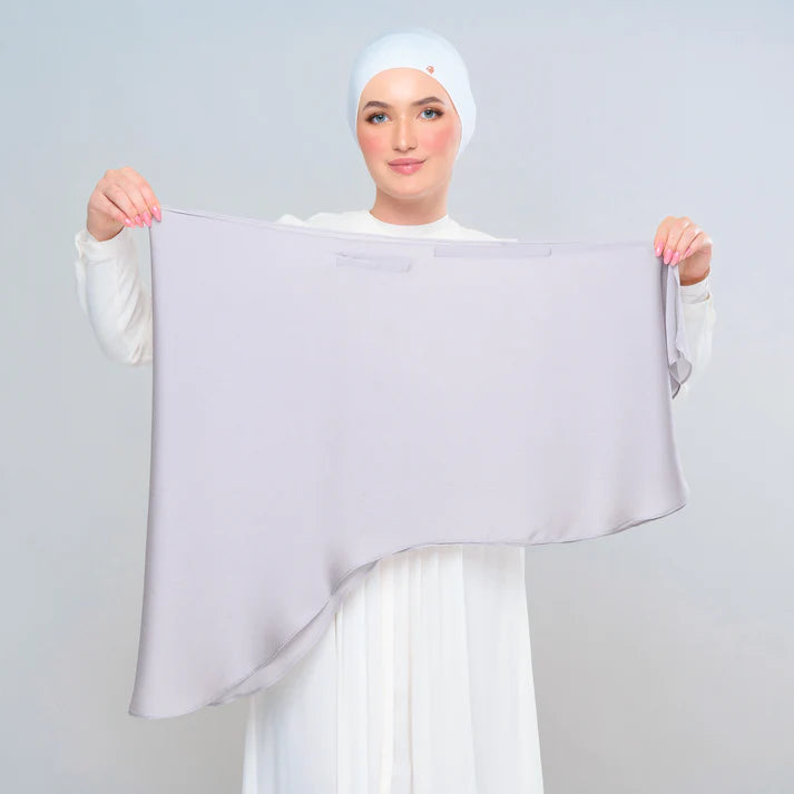 Instant Tag n' Go Butterfly | Textured Satin in Light Silver