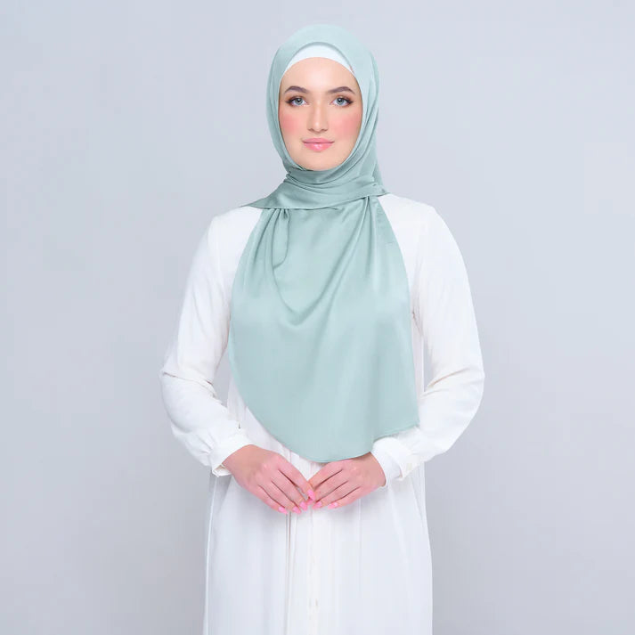 Instant Tag n' Go Butterfly | Textured Satin in Mint Green