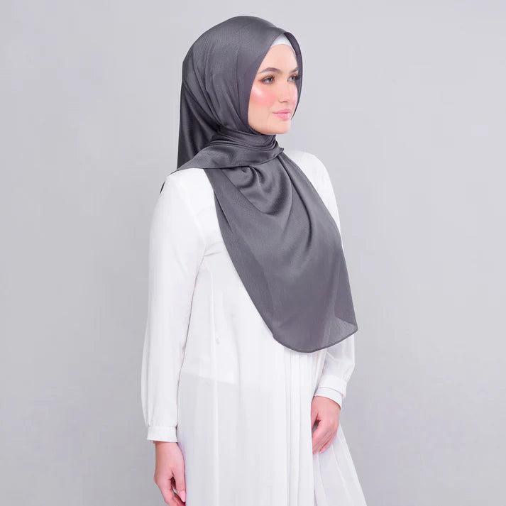 Instant Tag n' Go Butterfly | Textured Satin in Metro Grey