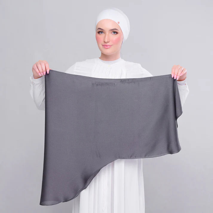 Instant Tag n' Go Butterfly | Textured Satin in Metro Grey