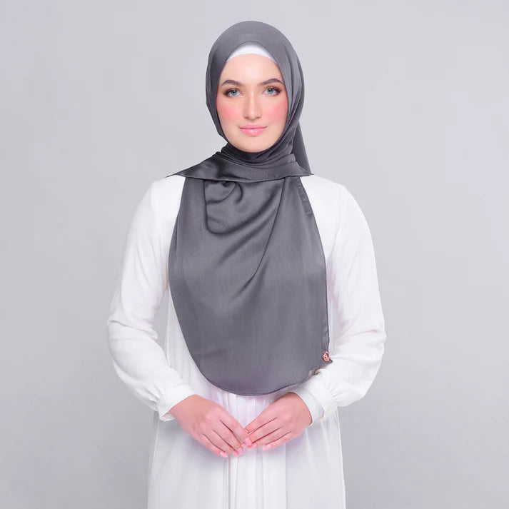Instant Tag n' Go Butterfly | Textured Satin in Metro Grey