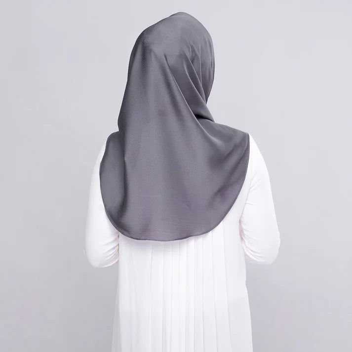 Instant Tag n' Go Butterfly | Textured Satin in Metro Grey