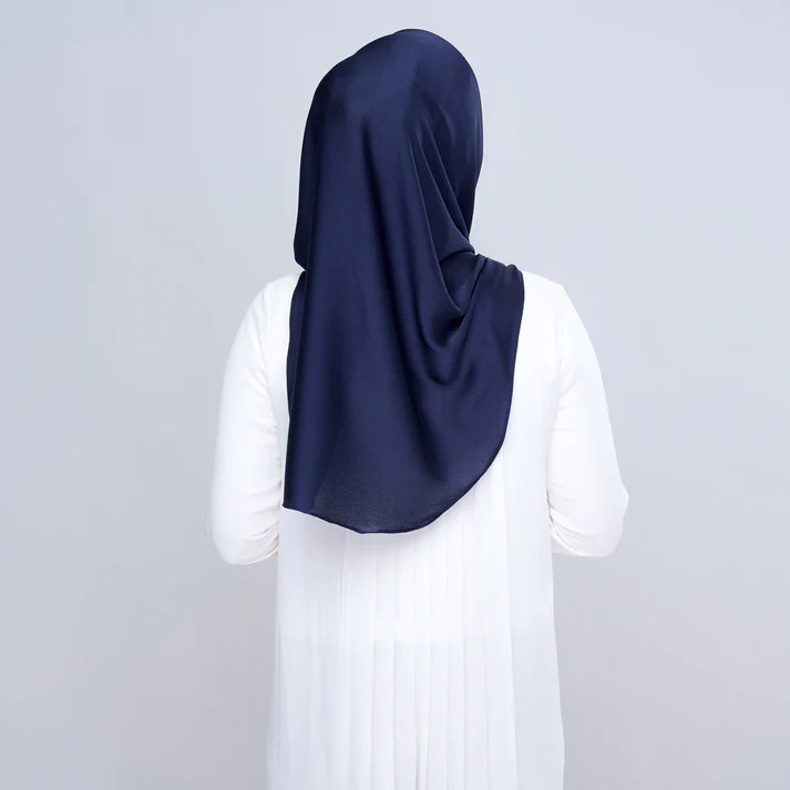 Instant Tag n' Go Butterfly | Textured Satin in Navy Blue