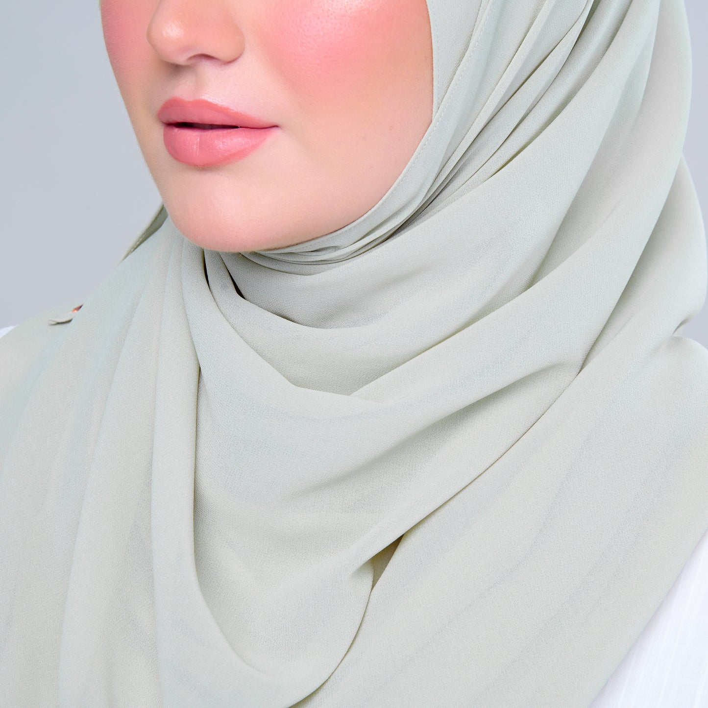 Semi Instant ikat in Nude Lime
