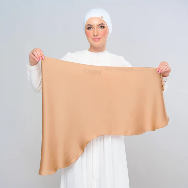 Instant Tag n' Go Butterfly | Textured Satin in Royal Tan