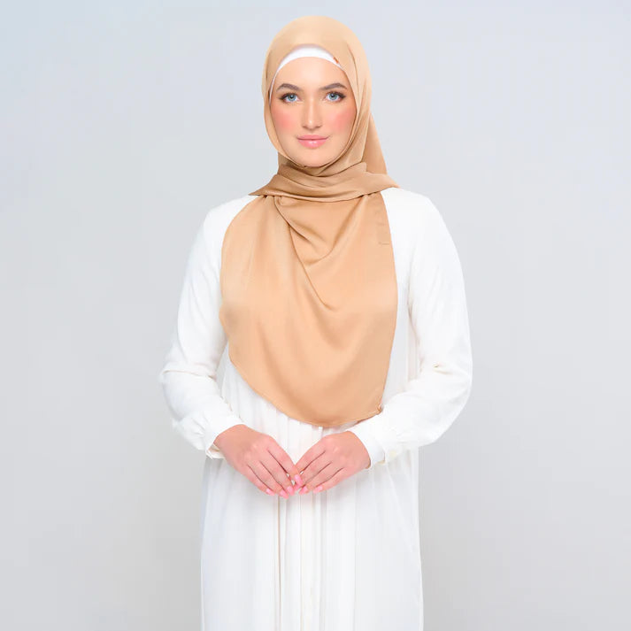 Instant Tag n' Go Butterfly | Textured Satin in Royal Tan