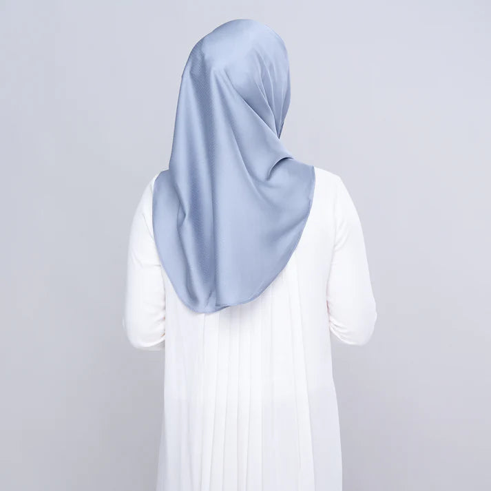 Instant Tag n' Go Butterfly | Textured Satin in Titanium Blue