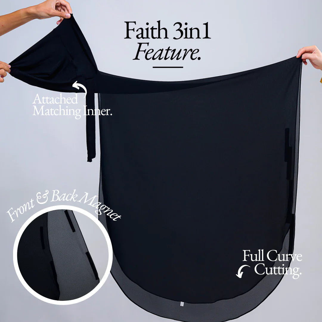 Instant Faith Tag n' Go in Black