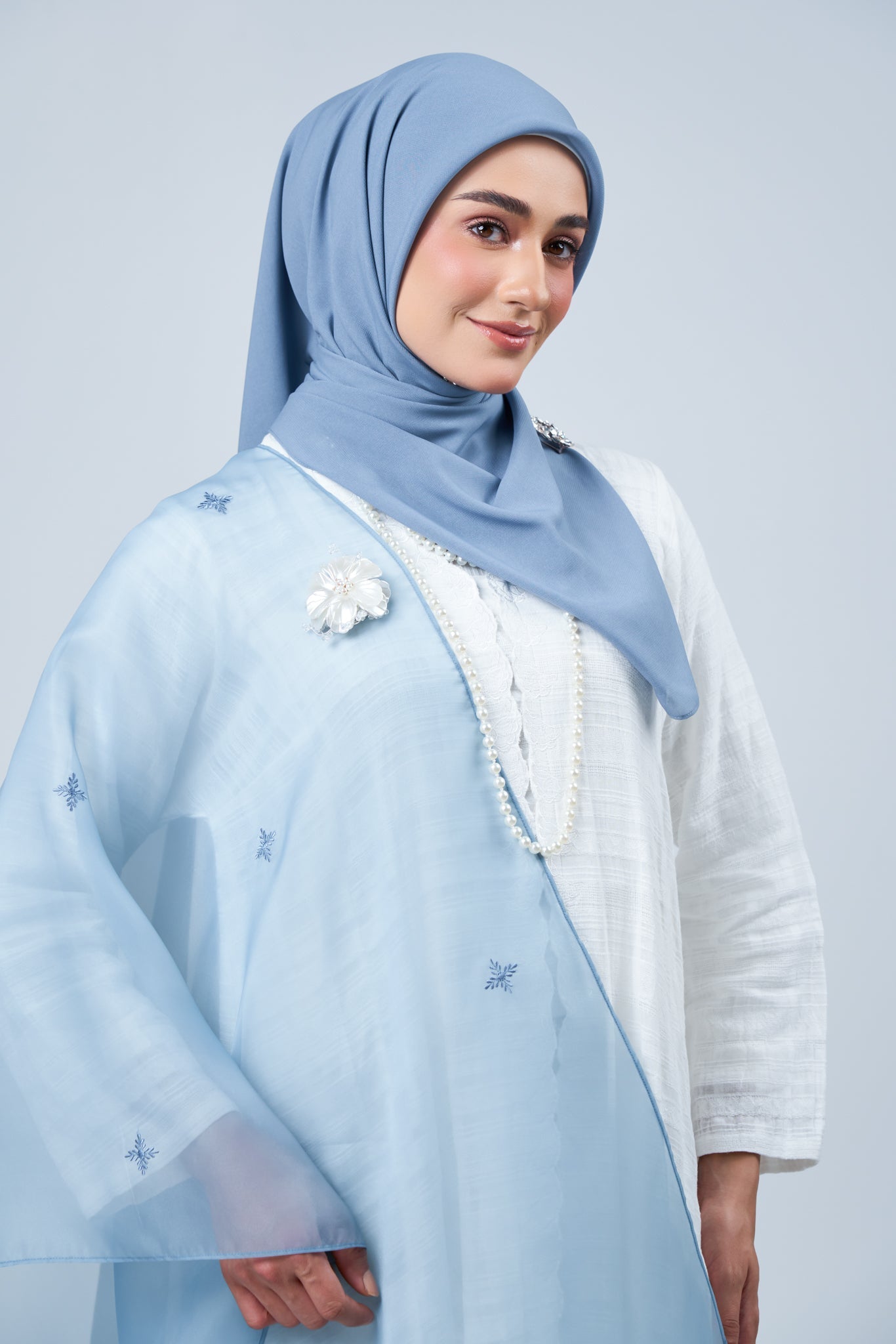 2IN1 Rhea Raya Set in Laila [Deep Blue]
