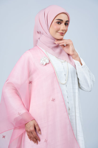 2IN1 Rhea Raya Set in Seroja [Dusty Pink]