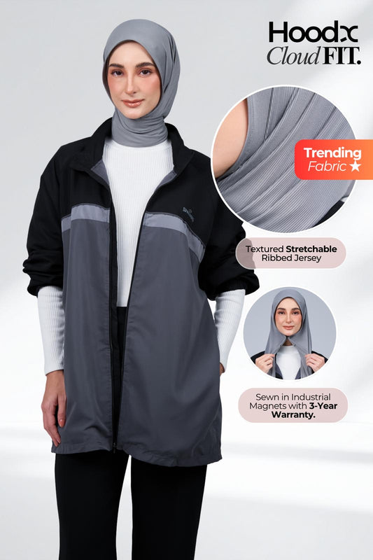 HoodX CloudFit in Deep Grey