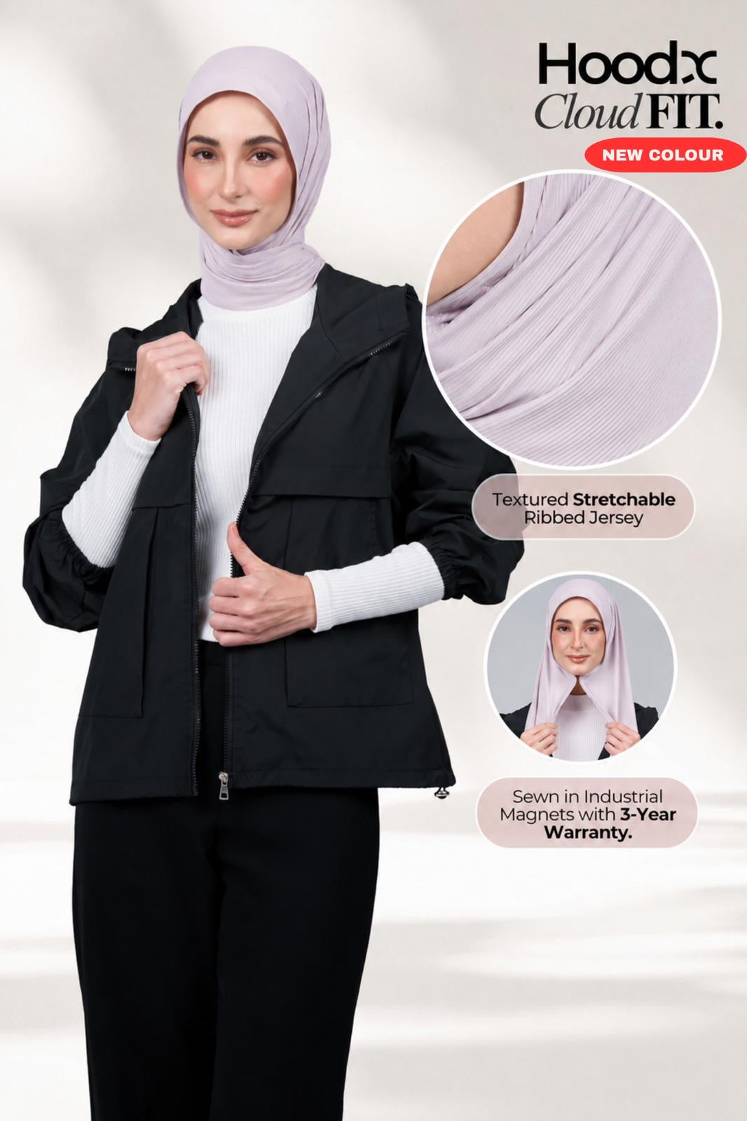 HoodX CloudFit in Natural Taupe