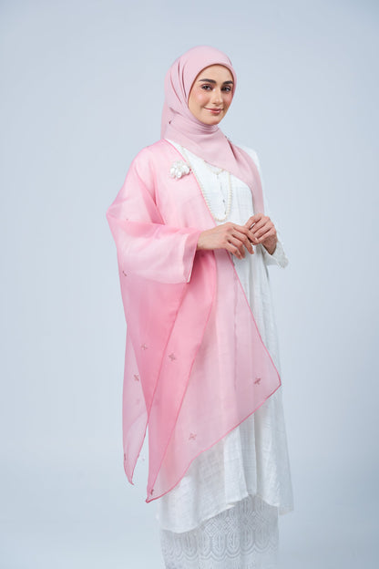 2IN1 Rhea Raya Set in Seroja [Dusty Pink]