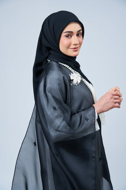 2IN1 Rhea Raya Set in Cempaka [Classic Black]