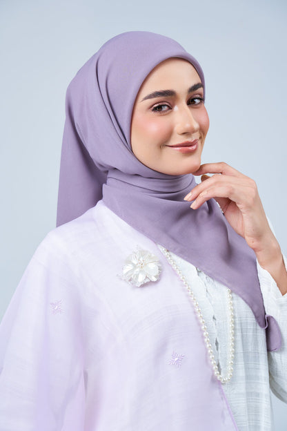 2IN1 Rhea Raya Set in Melur [Heather Purple]