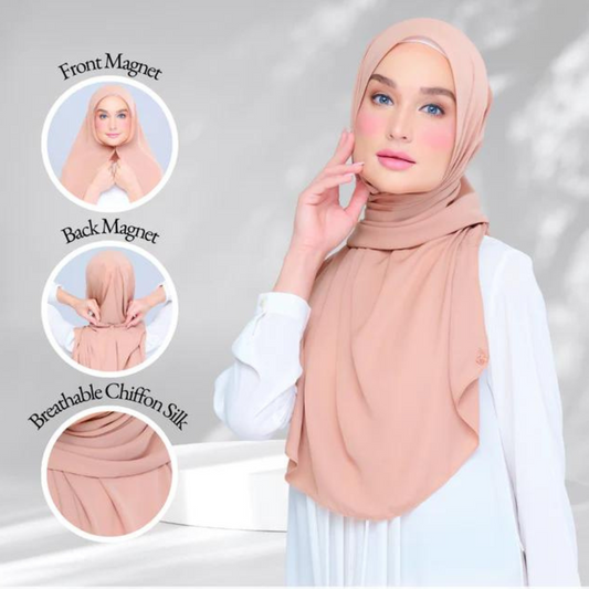 Instant Tag & Go B2 | Chiffon Silk 2.0 in Tan