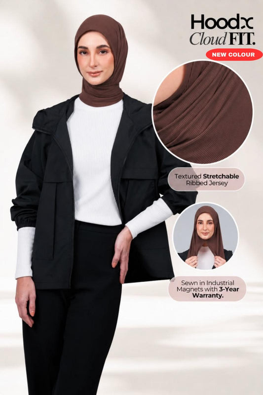 HoodX CloudFit in Rich Brown