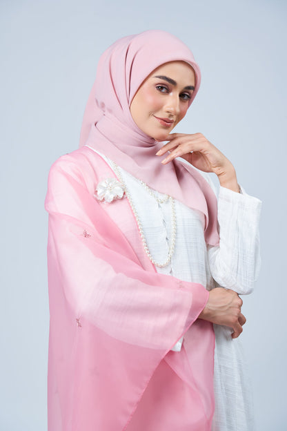 2IN1 Rhea Raya Set in Seroja [Dusty Pink]