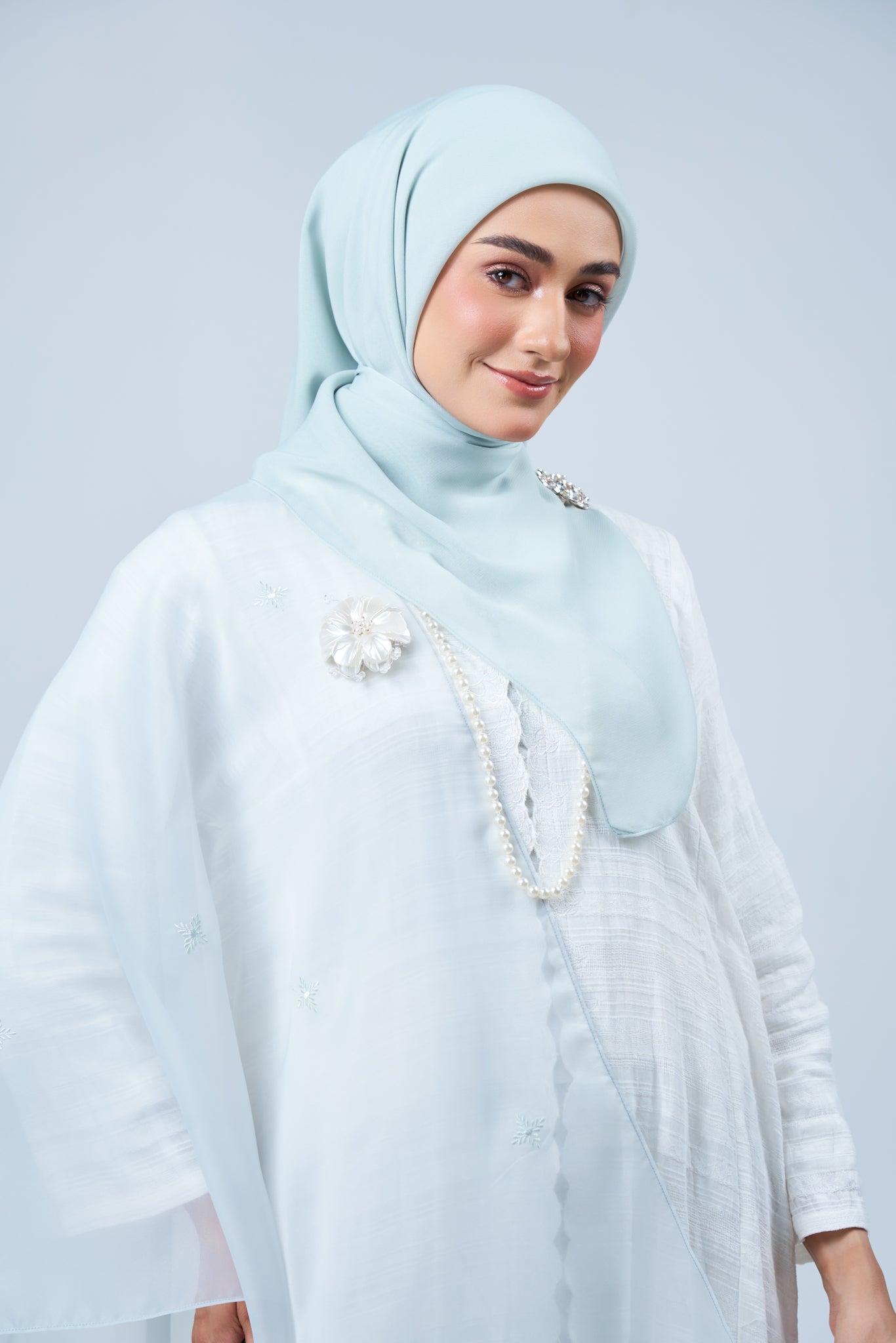 2IN1 Rhea Raya Set in Embun [Light Tiffany]