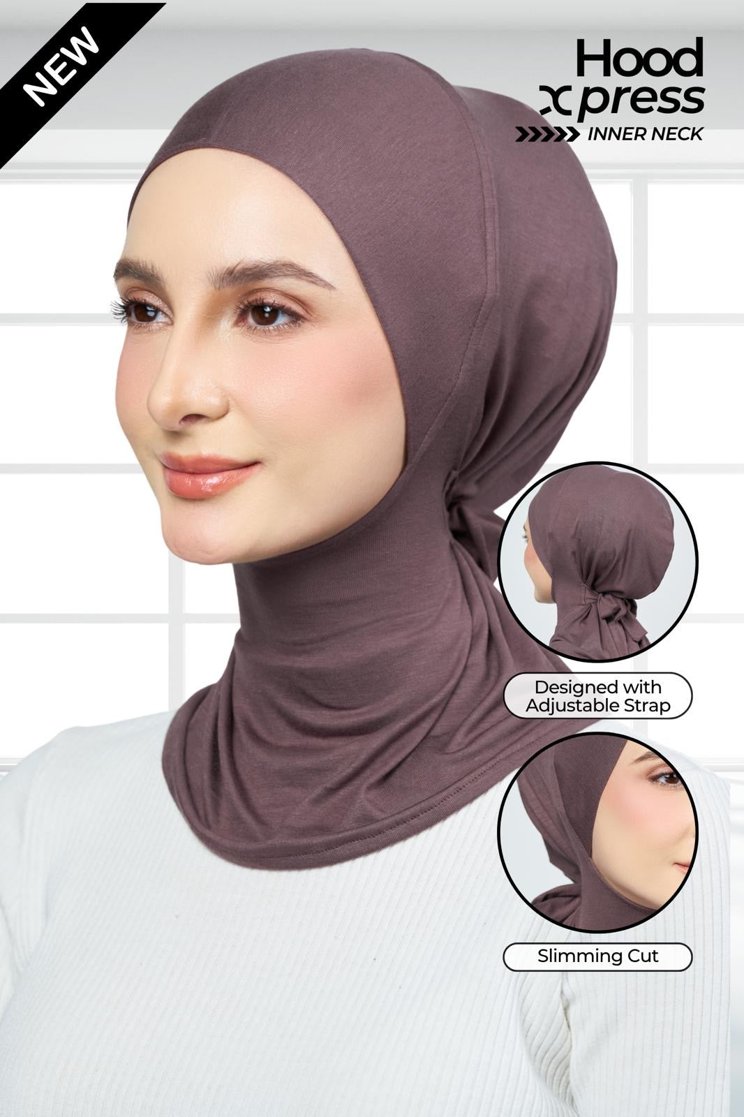 HoodXpress Set in Dark Brunette