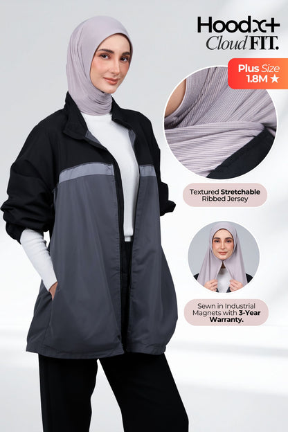 HoodX CloudFit in Ash