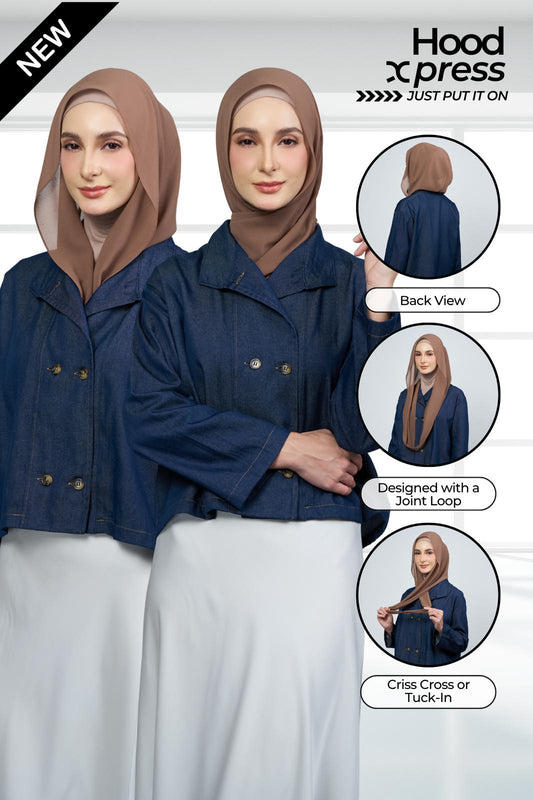 HoodXpress Set in Elegant Brown