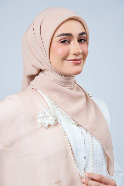 2IN1 Rhea Raya Set in Kemboja [Nude Rose]