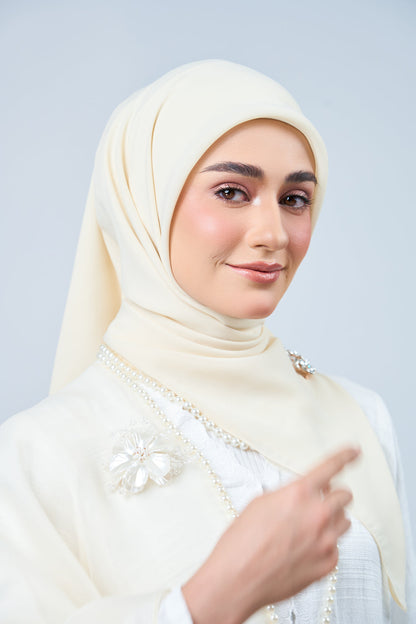 2IN1 Rhea Raya Set in Lestari [Nude Yellow]