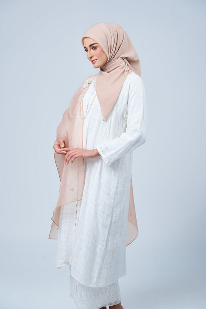 2IN1 Rhea Raya Set in Kemboja [Nude Rose]