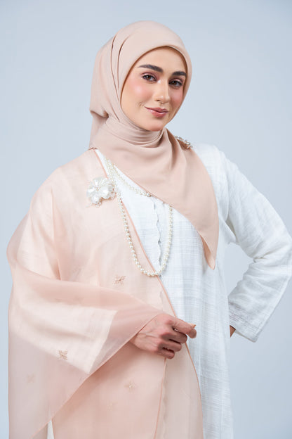 2IN1 Rhea Raya Set in Kemboja [Nude Rose]