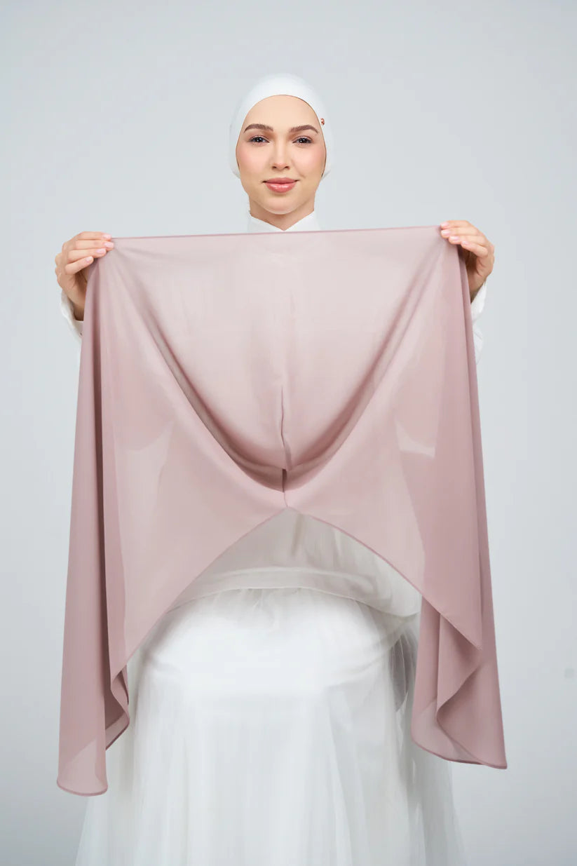 [★New] HoodX Curve [Pearl Chiffon] in Ash