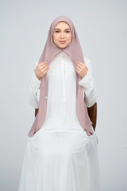 [★New] HoodX Curve [Pearl Chiffon] in Ash