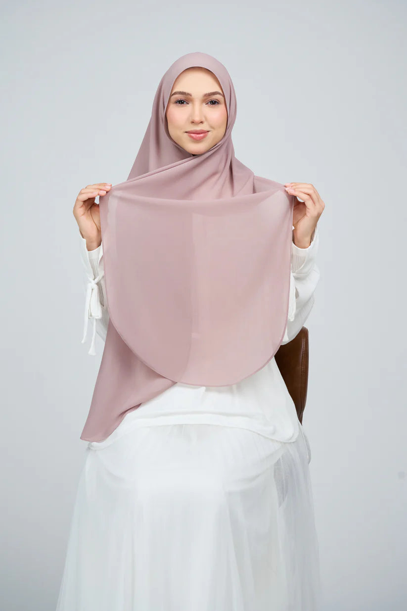 [★New] HoodX Curve [Pearl Chiffon] in Ash