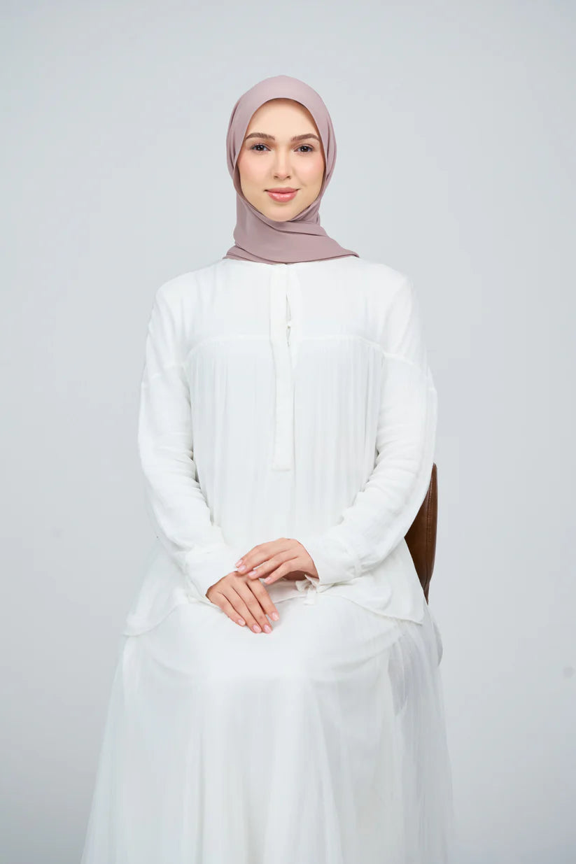 [★New] HoodX Curve [Pearl Chiffon] in Ash