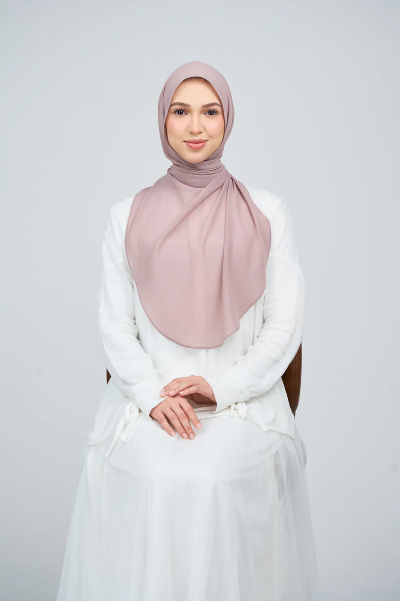 [★New] HoodX Curve [Pearl Chiffon] in Ash