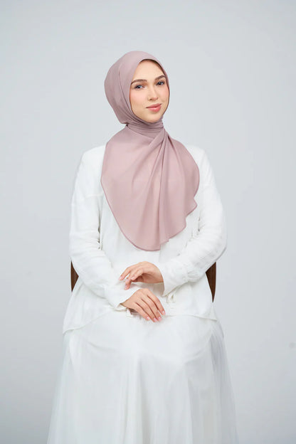 [★New] HoodX Curve [Pearl Chiffon] in Ash