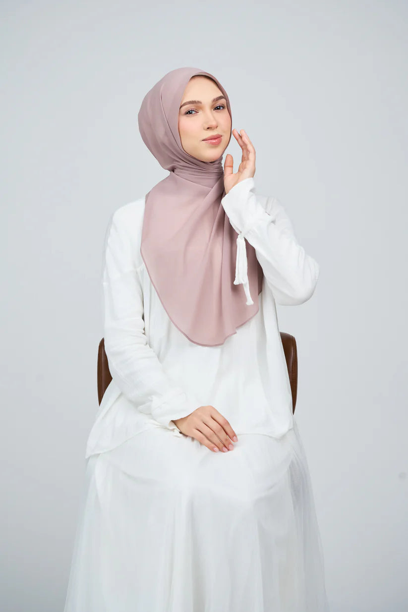 [★New] HoodX Curve [Pearl Chiffon] in Ash