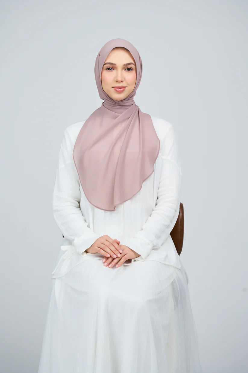 [★New] HoodX Curve [Pearl Chiffon] in Ash