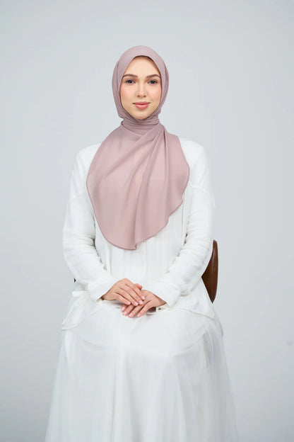 [★New] HoodX Curve [Pearl Chiffon] in Ash